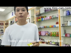 테마드 크리스마스는 기념일 선물 프로모션을 위한 모양이 형성된 크기 크리스마스 주석 70 밀리미터 Dia를 둥글게 만듭니다