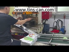 테마드 크리스마스는 기념일 선물 프로모션을 위한 모양이 형성된 크기 크리스마스 주석 70 밀리미터 Dia를 둥글게 만듭니다